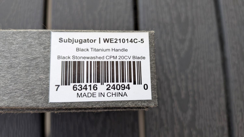 WE Subjugator