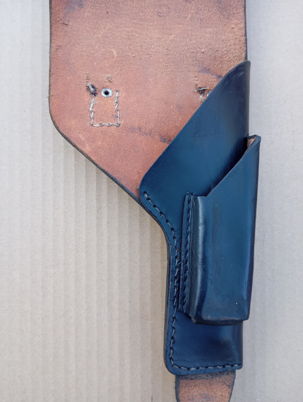 Kožené opaskové pouzdro na pistoli FN Browning 1910/1922