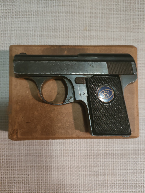 Walther vzor 9 ráže 6,35 Browning