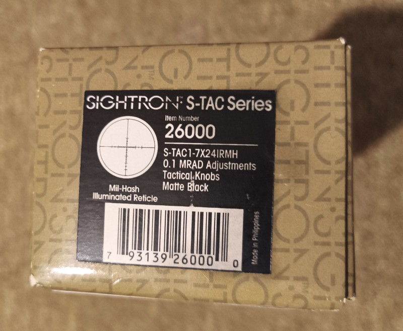 SIG Sauer 516 Sport .223 Rem., Sightron S-TAC 1–7×24 IRMH