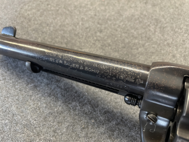 Sauer six-shooter .44mag