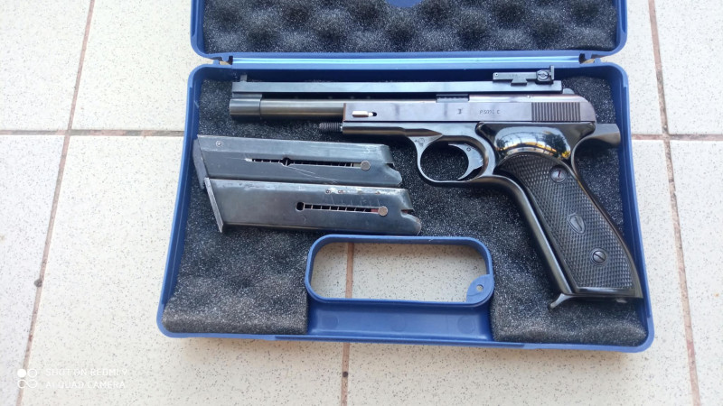 Prodám terčovou pistoli margolinu ráže 22LR 