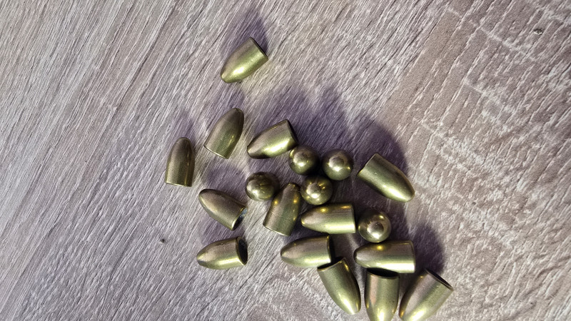 Střely 9mm FMJ 124gr