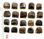 Pistolové křesadlové kameny - 20 kusů (sada 5)