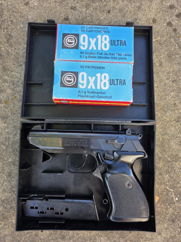 Walther PP Super 9x18 Ultra