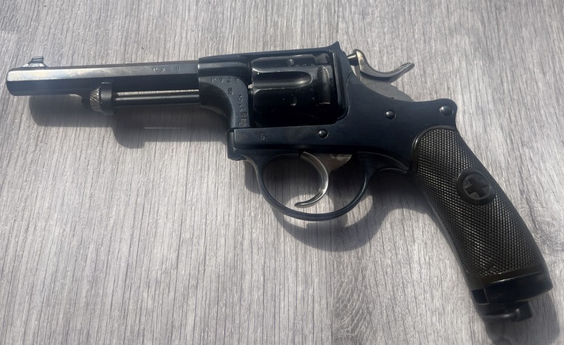 Revolver M1882 7,5 Swiss do 1890