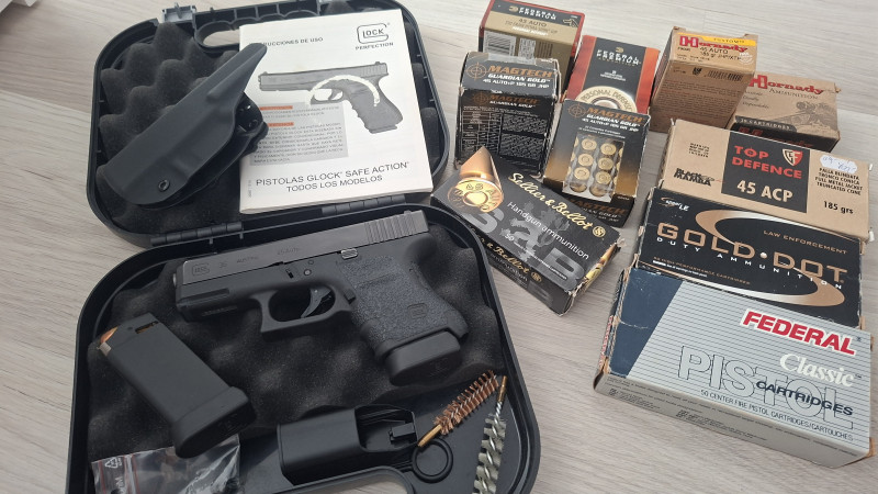 Glock 36  ráže 45acp