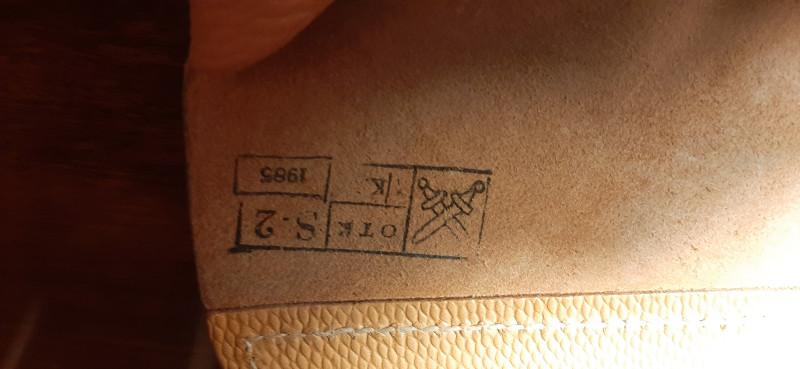 ORIG. KOŽ. POUZDRO NA PISTOLI VZ. 52 (ČSLA) - NOVÉ