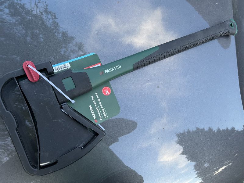 sekera PARKSIDE Nová! - délka 62,5 cm