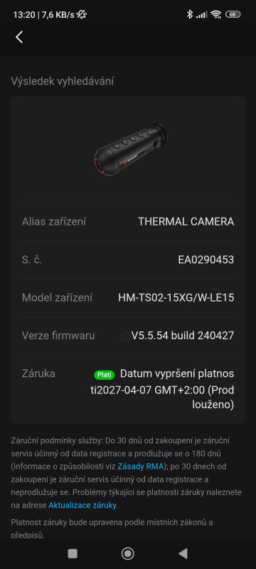 Termovize Hikmicro