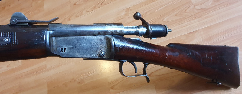 Swiss Vetterli M1869, V. Erlach u. Cie Thun, SN 21795, 10,4×
