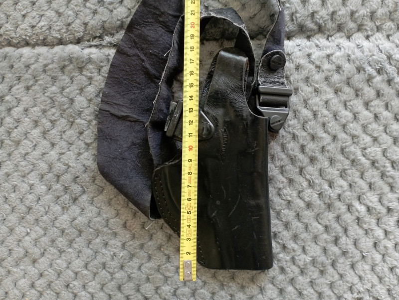 Originální kožené opaskové pouzdro WALTHER
