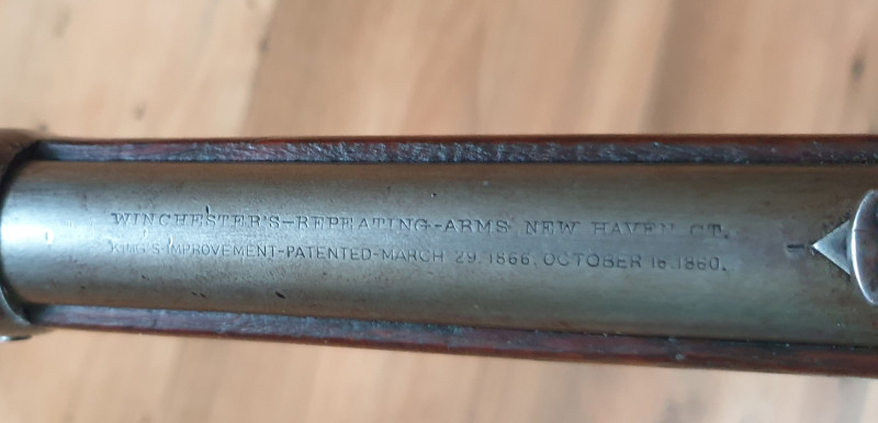HISTORICKÁ PUŠKA WINCHESTER M.1873 CAL.44-40WCF CARBINE