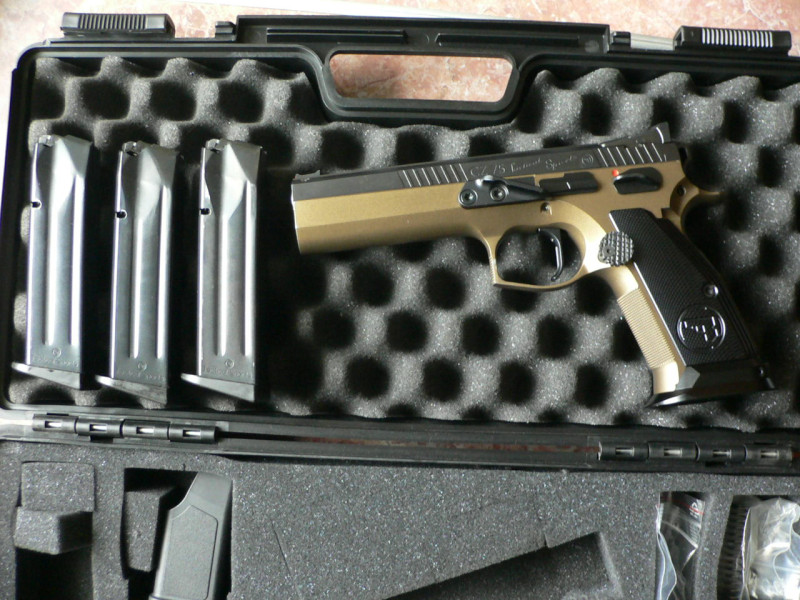 ČZ 75 TS Bronze