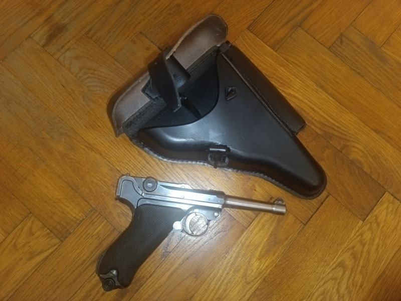 Mauser P08 9mm Luger stav A1