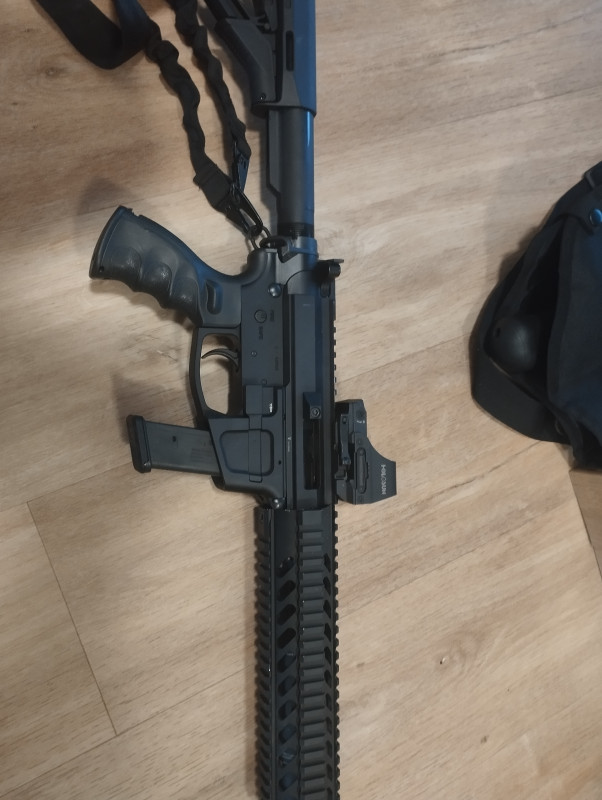 AR9 Foxtrot Mike+tlumič A-Tec