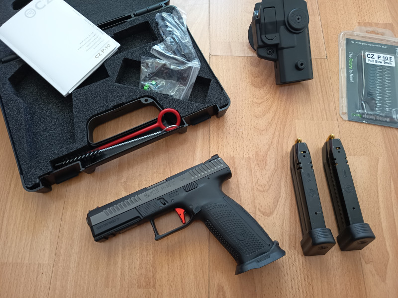 CZ P-10 F v záruce