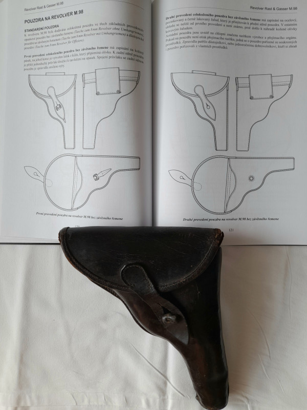 Pouzdro revolver Rast Gasser M1898