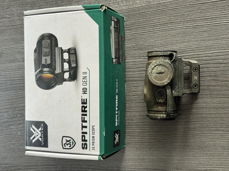 Prizmatický kolimátor Vortex Spitfire HD Gen ll 3x