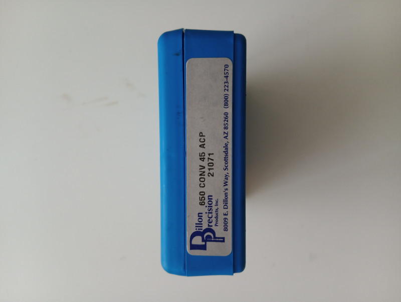 Konverze .45 ACP Dillon 650/750