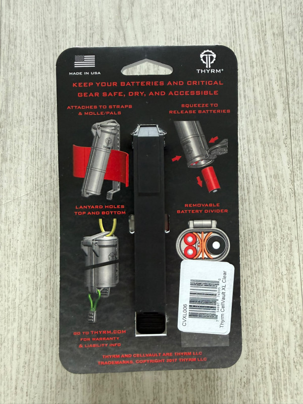THYRM CELLVAULT XL + BATERIE