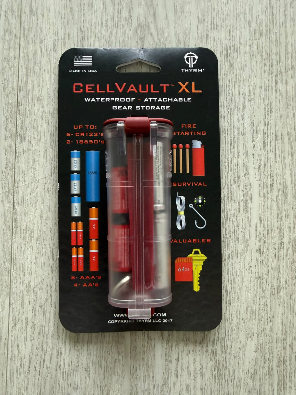 THYRM CELLVAULT XL + BATERIE