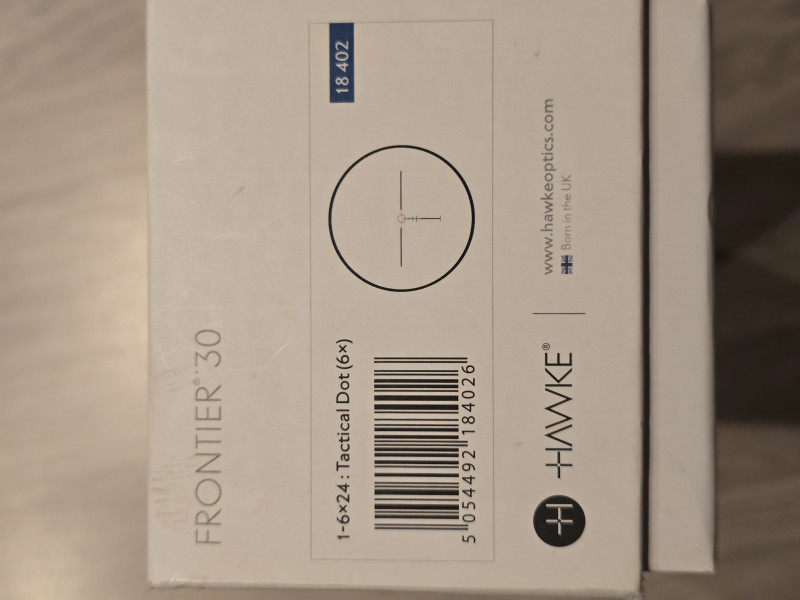 LPVO Hawke Frontier 30 1-6x24 IR Tactical Dot