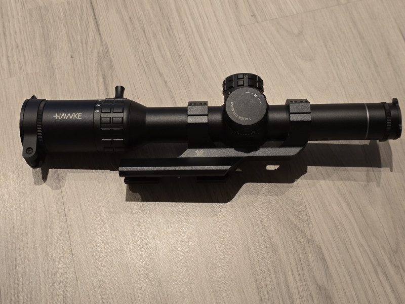 LPVO Hawke Frontier 30 1-6x24 IR Tactical Dot