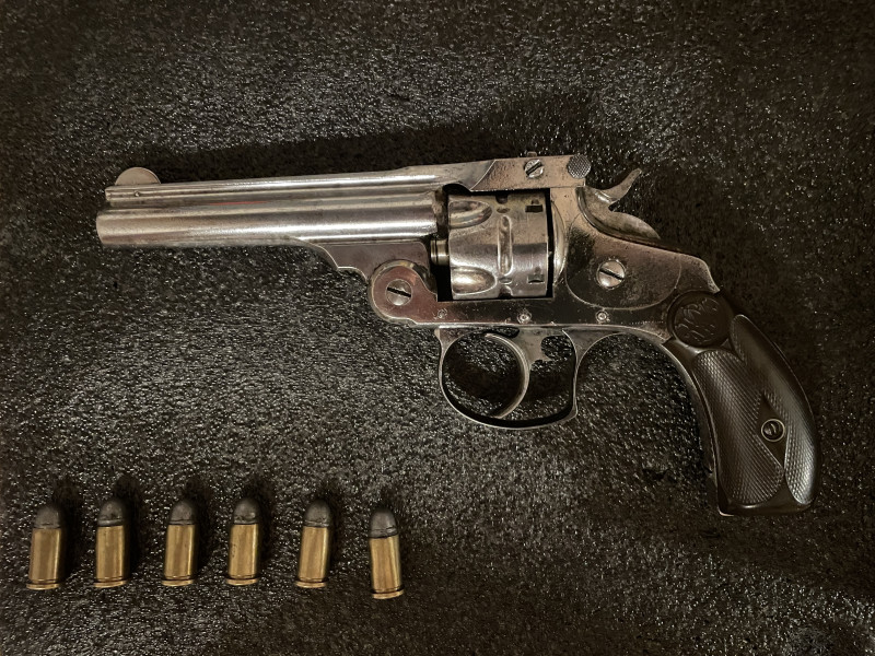 historický revolver Smith & Wesson Double Action .32 S&W