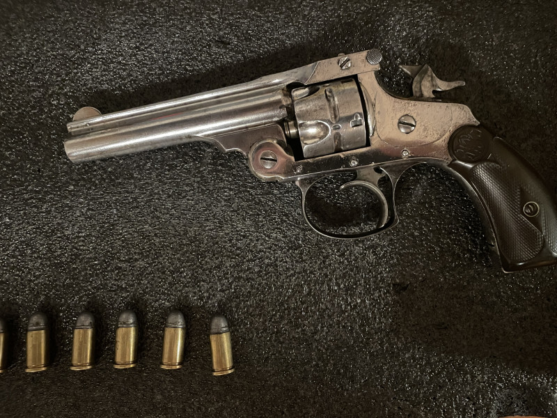 historický revolver Smith & Wesson Double Action .32 S&W
