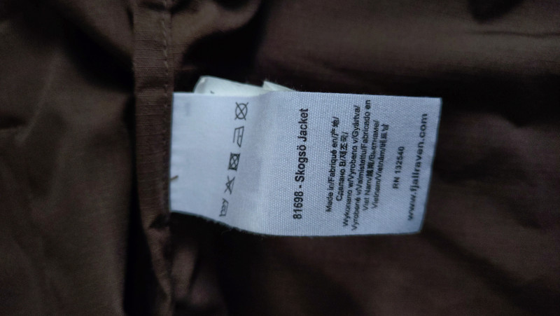 Fjällräven Skogsk, vel. XL