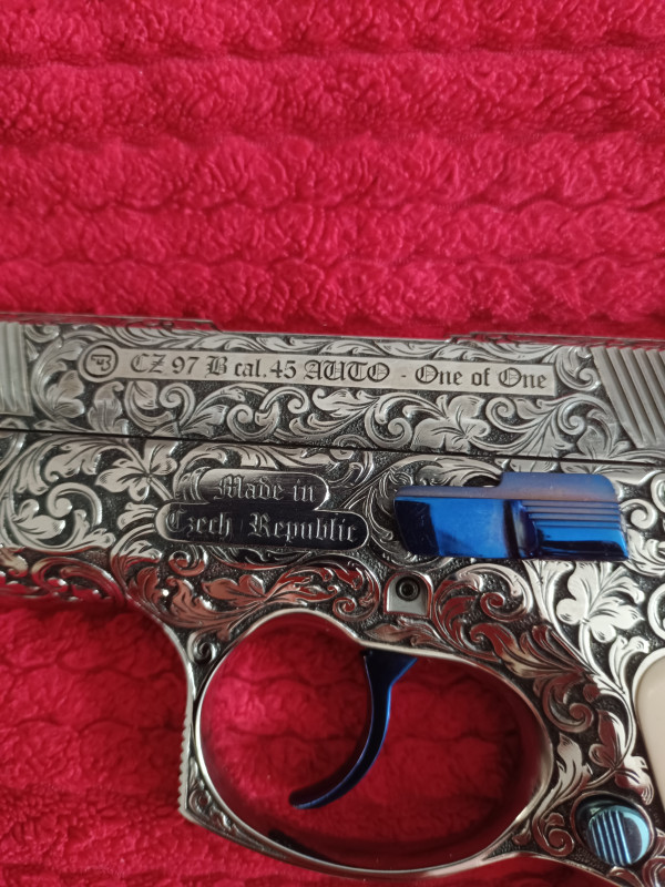 Prodám pistoli CZ 97 45. ACP ONE OF ONE (LIMITKA)