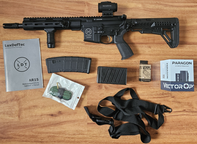Puška AR15 LDT Schmeisser. 223 10.5
