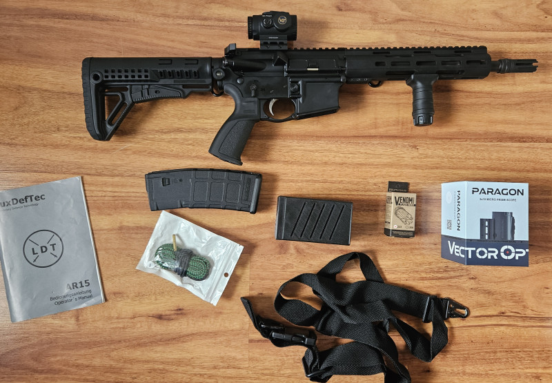 Puška AR15 LDT Schmeisser. 223 10.5