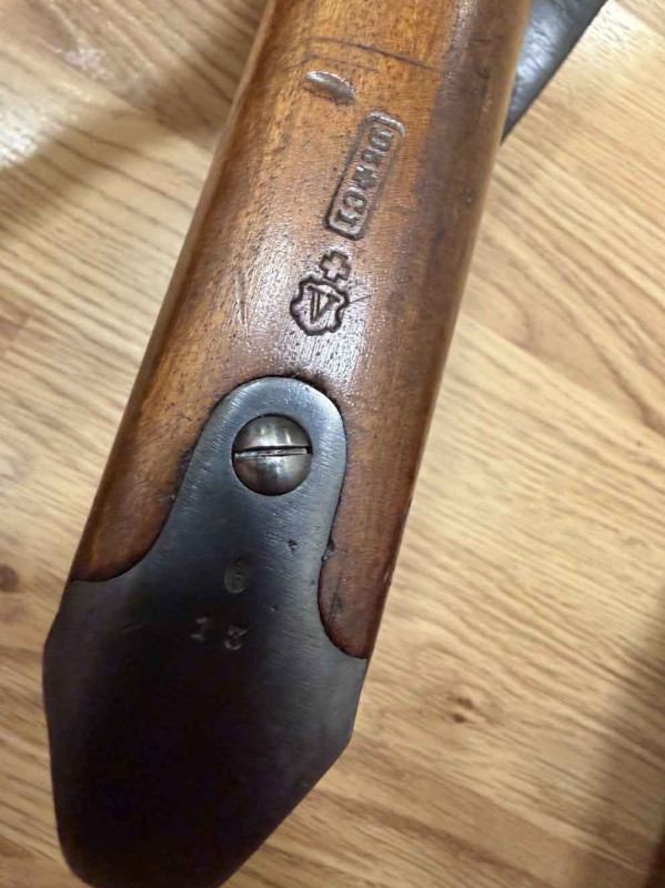 Vojenská švýcarská puška Vetterli M78 10,4*42R 