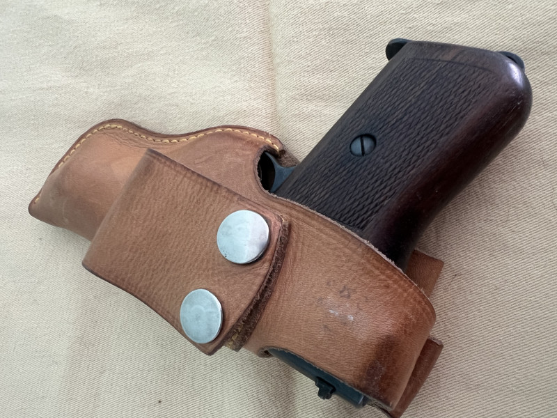 Mauser cal. 7,65 Brow. + kožené pouzdro 