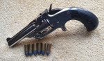 Historický revolver Smith Wesson cal.32CFSA 1880