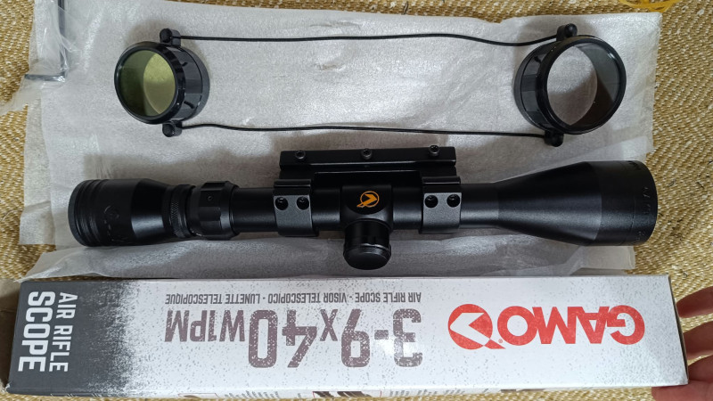 Puškohled Gamo 3-9x40 W1PM s montáží
