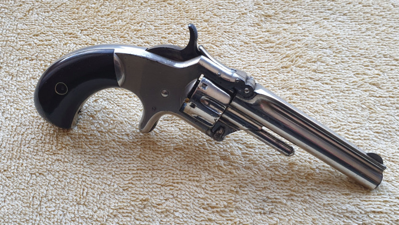 Historický revolver Smith Wesson cal.22RFSA1870