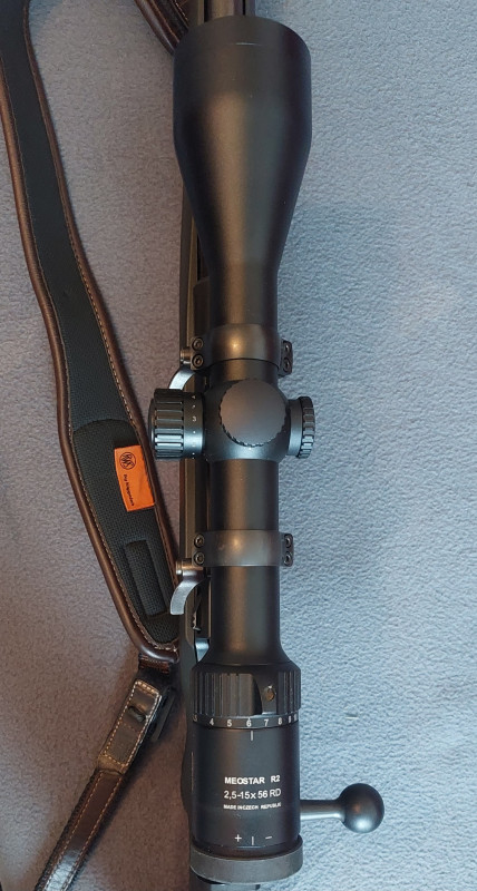 Puškohled Meopta Meostar R2 2,5 -15 x 56 RD
