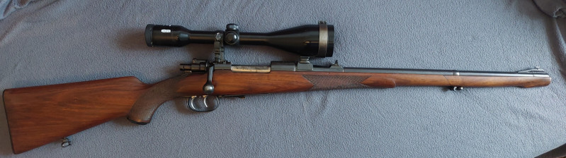 Celopažba kulovnice Mauser M98 7x57