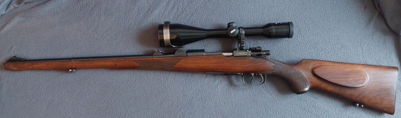 Celopažba kulovnice Mauser M98 7x57
