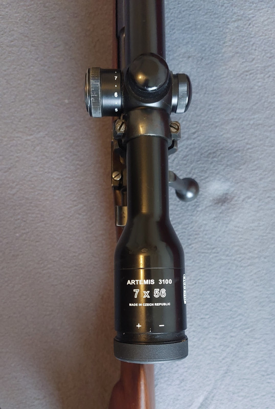 Celopažba kulovnice Mauser M98 7x57