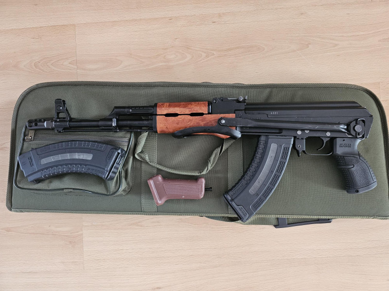 Prodám AK 47 7,62x39 Frézovaný závěr