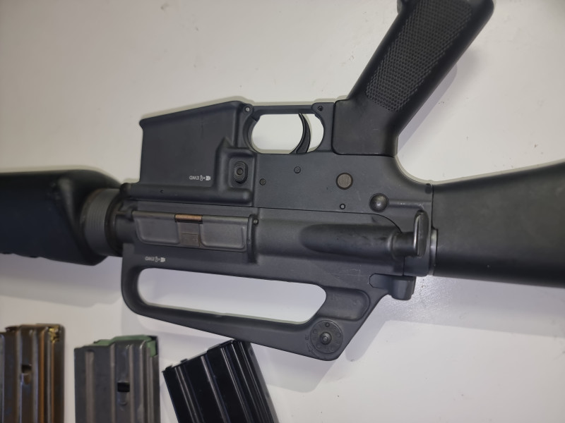Prodám ze sbírky M16 A1 originál ze skladu do Vietn. války