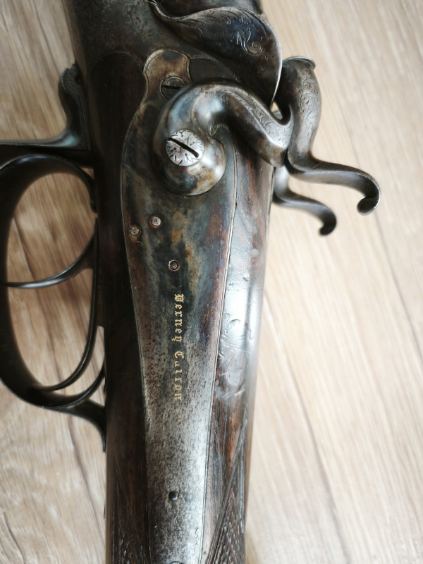 Prodám historickou brokovnici Verney-Carron (lancasterka) rá
