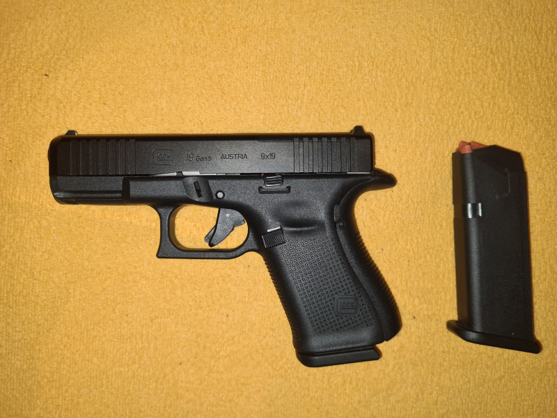 Glock 19,5gen,FS,MOS