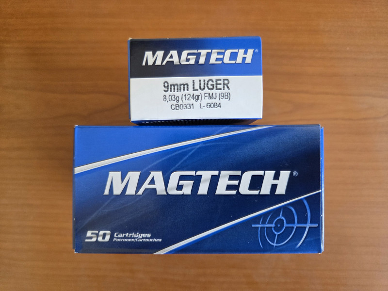 Náboje 9mm Luger