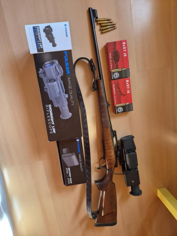 Kulovnice CZ 550 s Pulsarem N 870