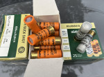 Cal. 12 - RUBBER BUCK SHOT 7,5mm, RUBBER BALL 15mm